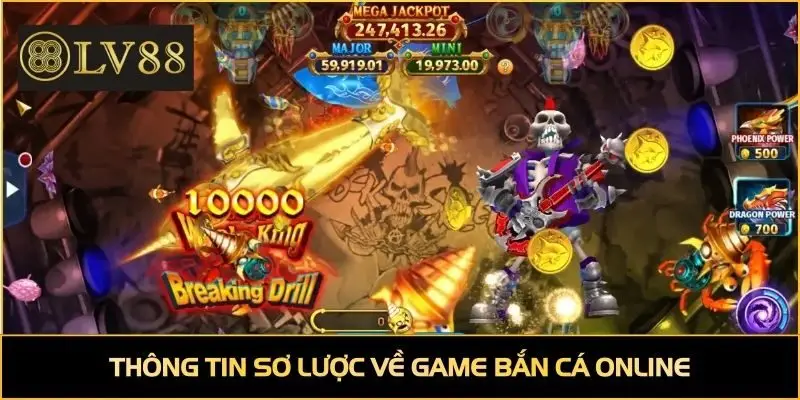 Thông tin sơ lược về game bắn cá online